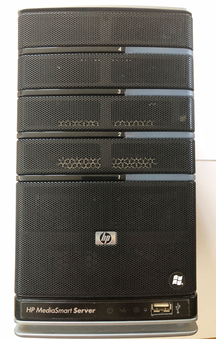 HP mediasmart server