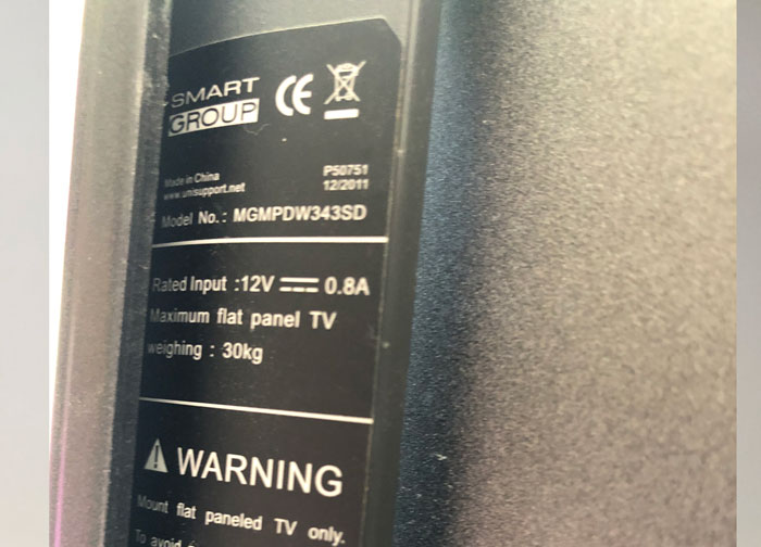 tv ophæng med motor