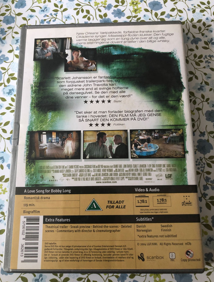 A love song for Bobby long