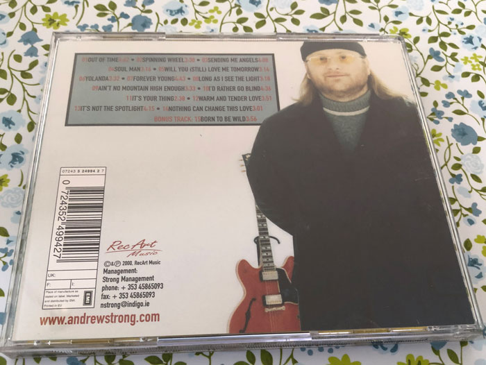 Andrew Strong out of time