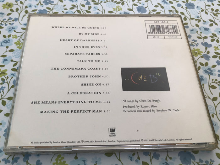 Chris de Burgh Power of ten