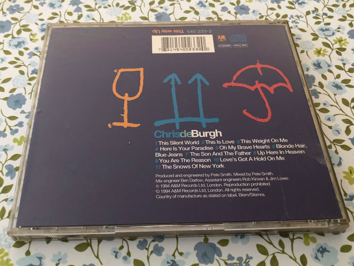 Chris De Burgh this way up