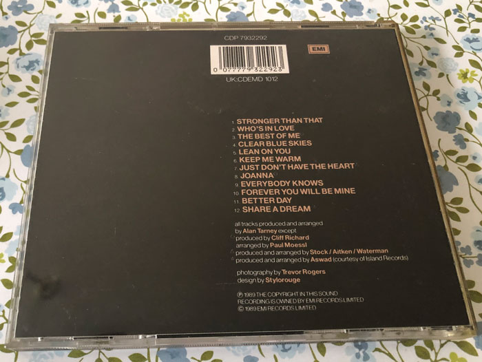 Cliff Richard Stronger