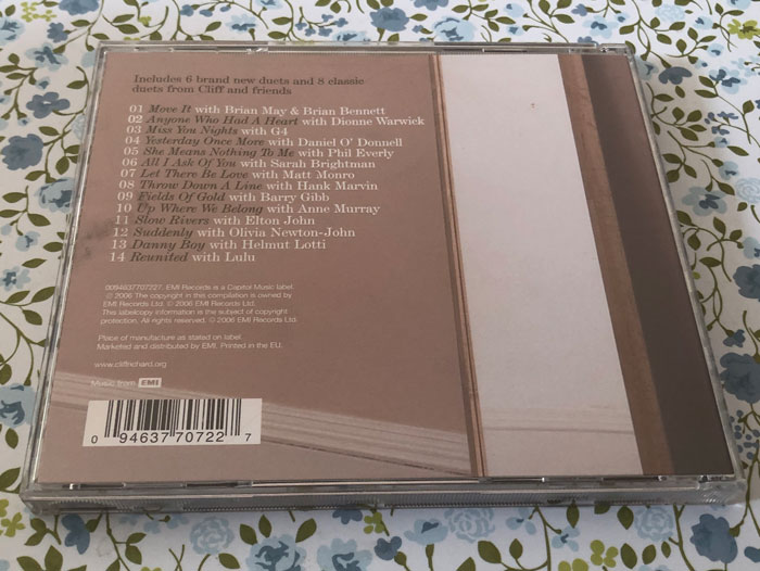 Cliff Richard Twos company The Duets