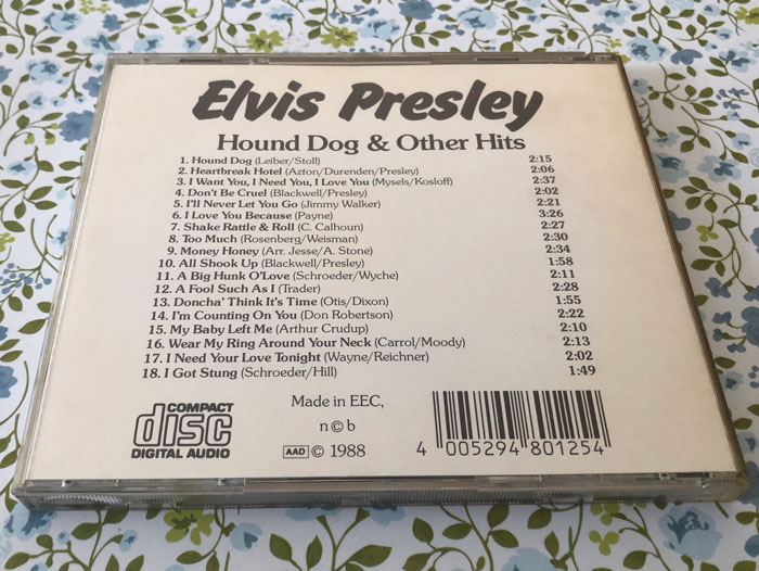 Elvis_Presley-Hound_B_7 Elvis Presley Hound dog & other hits