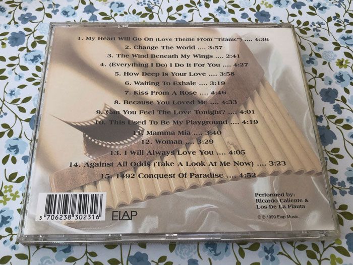Panpipes play movie songs