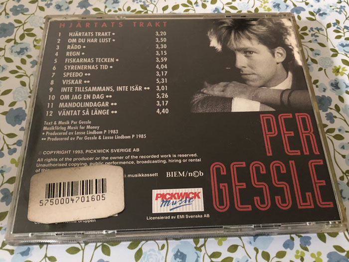 Per Gessle Hjartats trakt