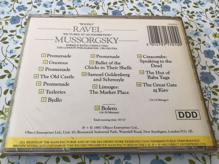 Ravel Mussorgsky Bolero