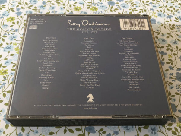 Roy Orbison The golden decade