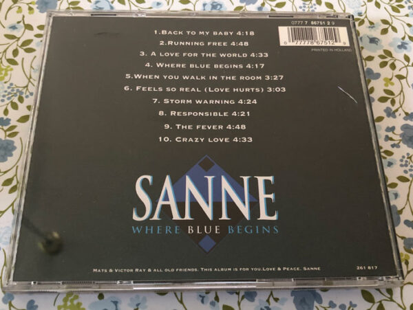 Sanne Salomonsen Were blue begins