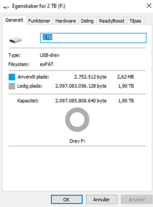 2 TB USB 3,0 MI Flash drive    (2000 GB)