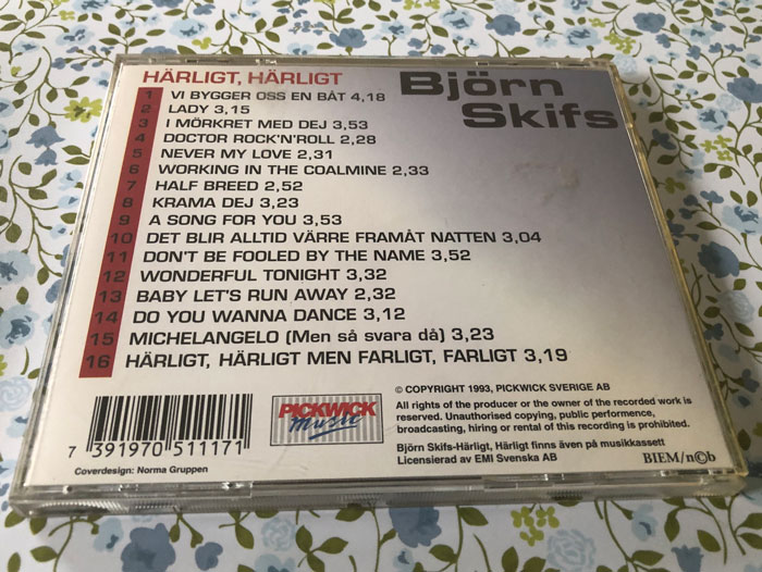 Bjorn Skifs harligt harligt