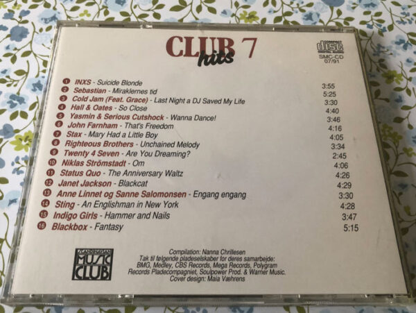 Clubhits 7 1991