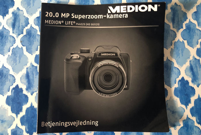 Medion 20.0 MP superzoom kamera