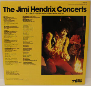 Jimi Hendrix – The Jimi Hendrix Concerts (2LP)