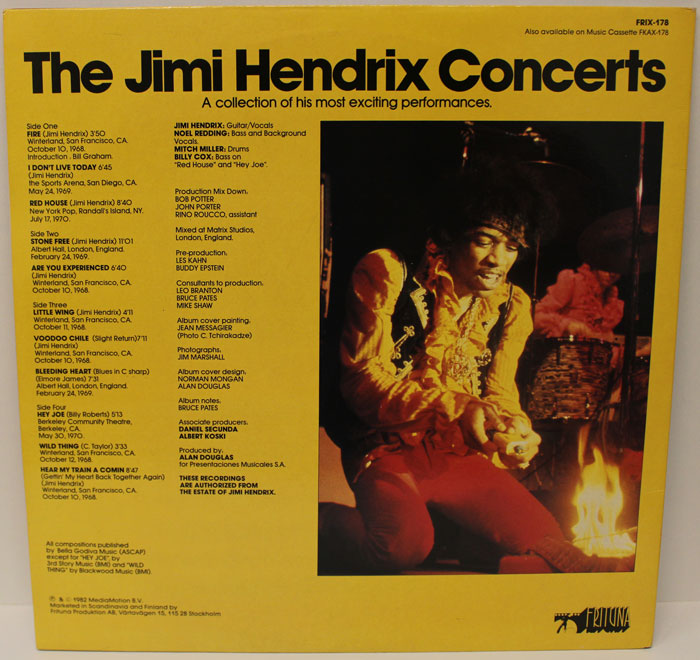 Jimi Hendrix – The Jimi Hendrix Concerts