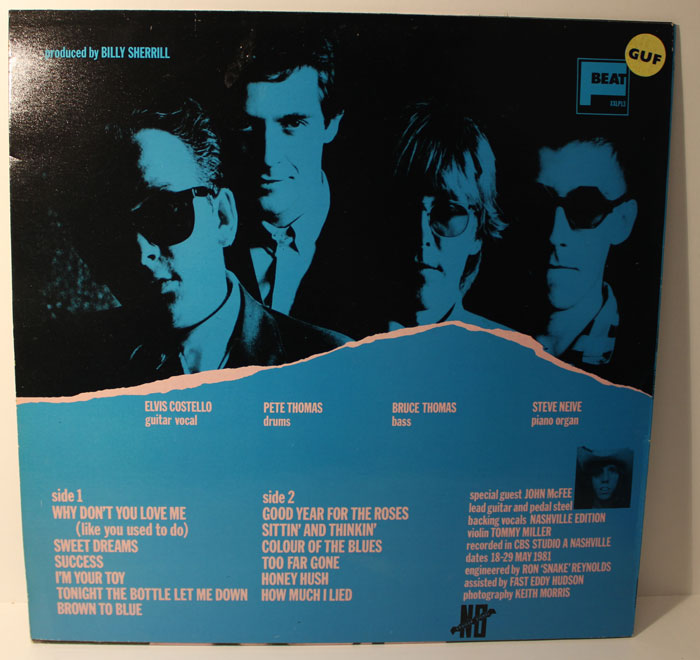LP-154B Elvis Costello & The Attractions – Almost Blue