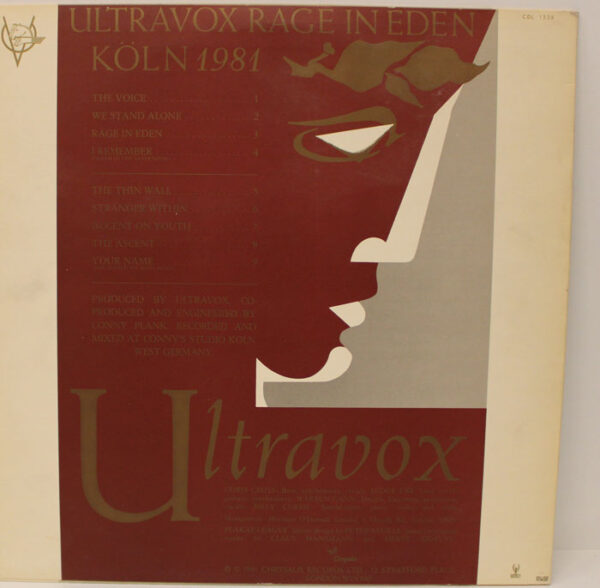 Ultravox – Rage In Eden