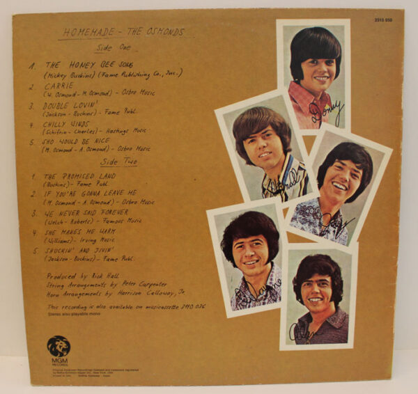 The Osmonds – Homemade