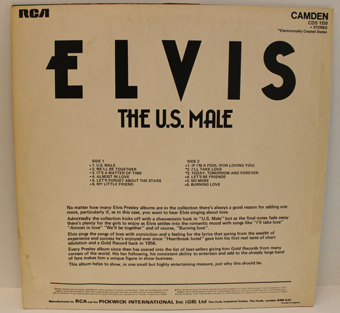 LP-81B Elvis – The U.S. Male