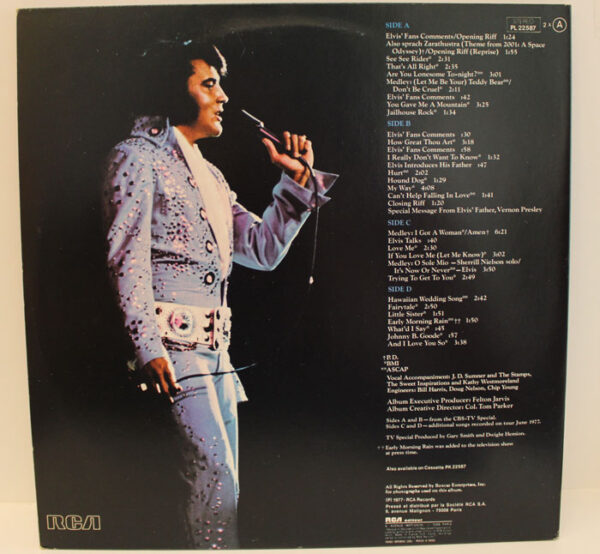 Elvis Presley – Elvis In Concert