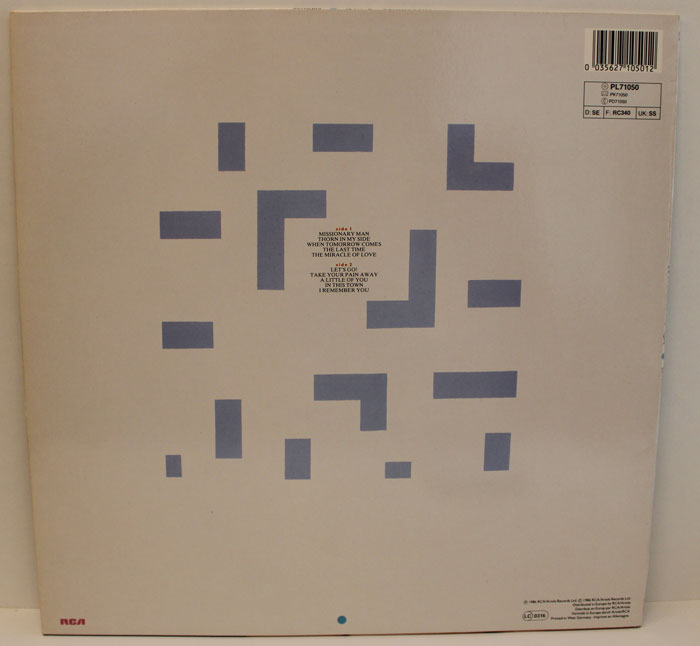 LP-85B Eurythmics – Revenge