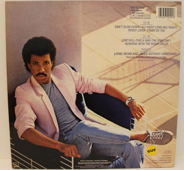 Lionel Richie – Can't Slow Down