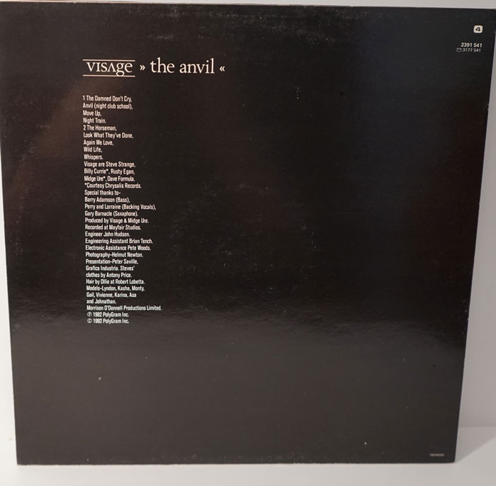 Visage – The Anvil