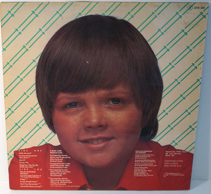 LP-213B Jimmy Osmond – Little Arrows