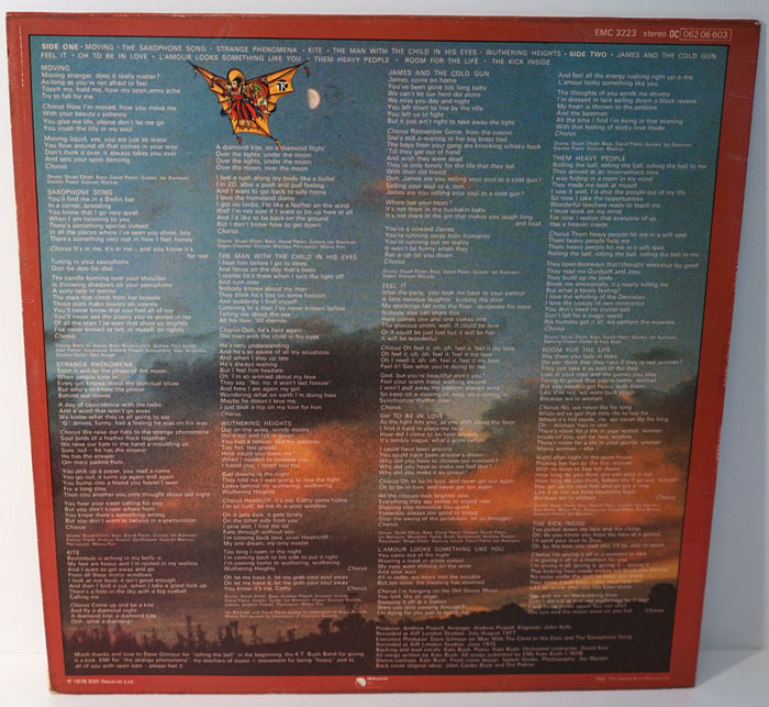 LP-214B Kate Bush – The Kick Inside