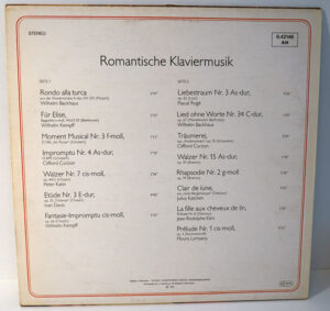 Romantische Klaviermusik