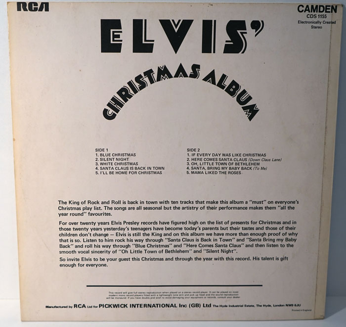 Elvis Presley – Elvis' Christmas Album