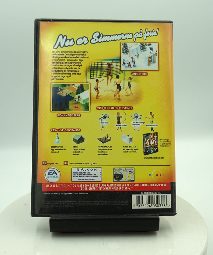 The Sims 2 on holiday