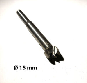 15 mm fostner bor (brugt)