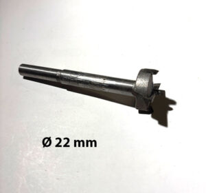 22 mm fostner bor (brugt)