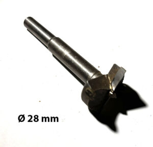 28 mm fostner bor (brugt)