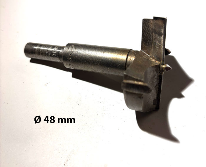 48 mm fostner bor