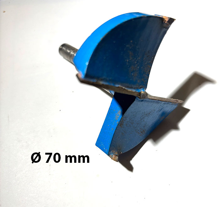 70 mm fostner bor