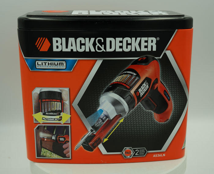 black og decker metal dåse