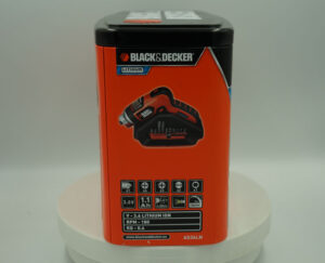 Black og Decker metal dåse