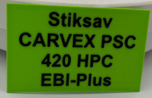 Festool systainer skilt Carvex PSC 420 HPC