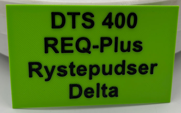 Systainer skilt DTS 400