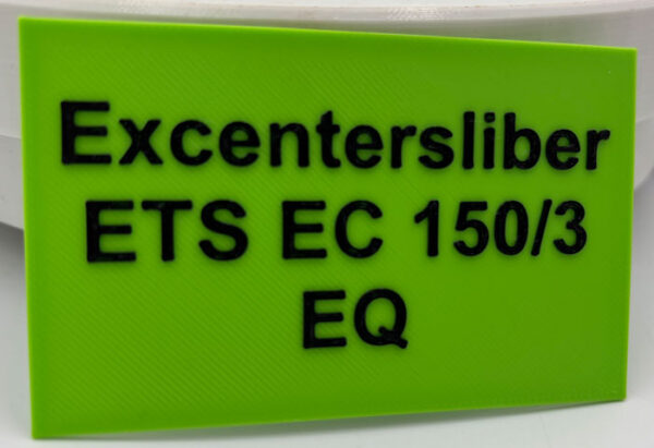 Systainer skilt ETS-EC-150/3