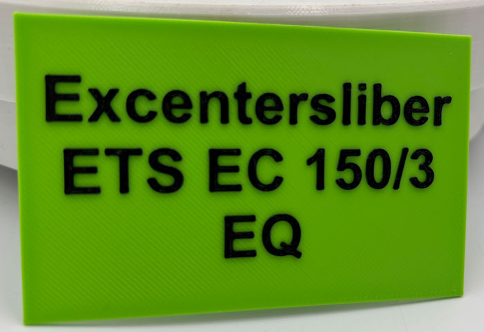Systainer skilt ETS-EC-150/3