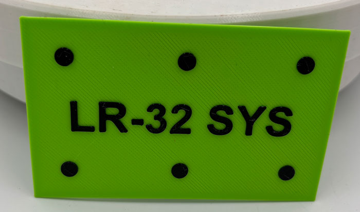 Systainer skilt LR-32