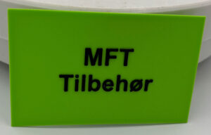 Festool systainer skilt MFT
