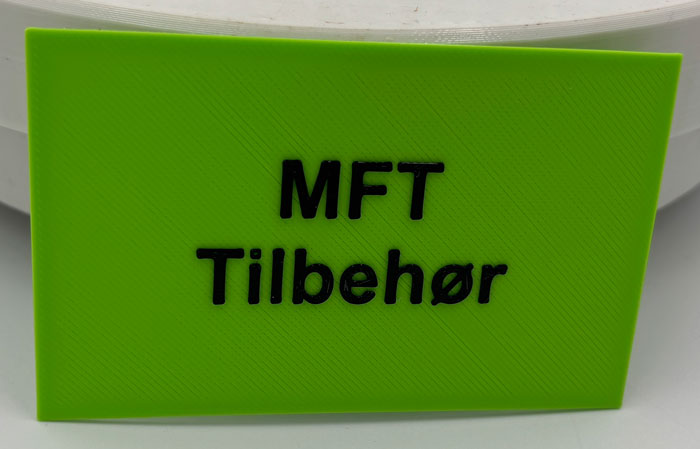 Systainer skilt MFT