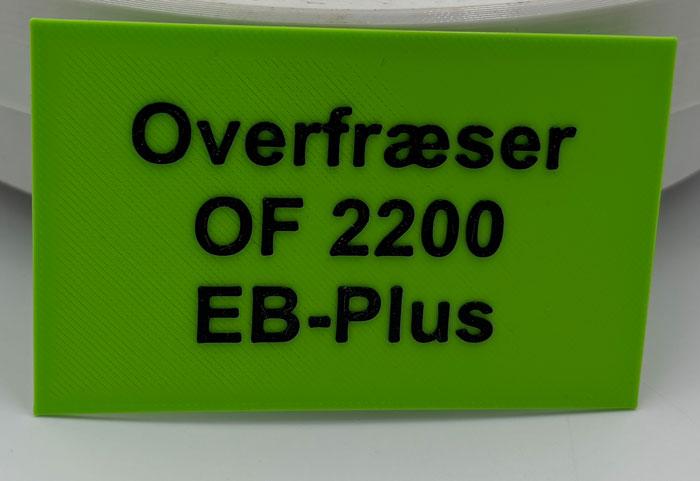 Systainer skilt OF-2200