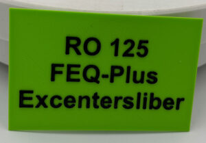 Festool systainer skilt RO 125