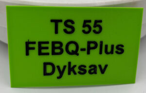 Festool systainer skilt TS 55